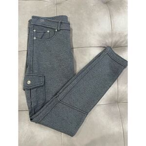 Athleta Women's Cargo Pocket Leggings Gray Size 2 Casual